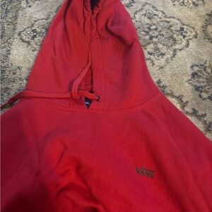Vans Red Hoodie